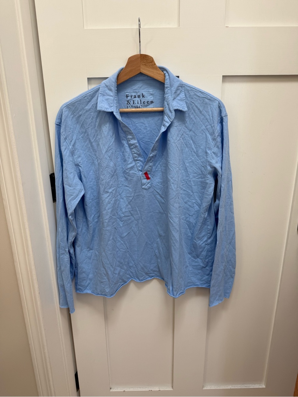 Frank & Eileen NWOT Patrick Heritage Jersey Popover Henley med #2